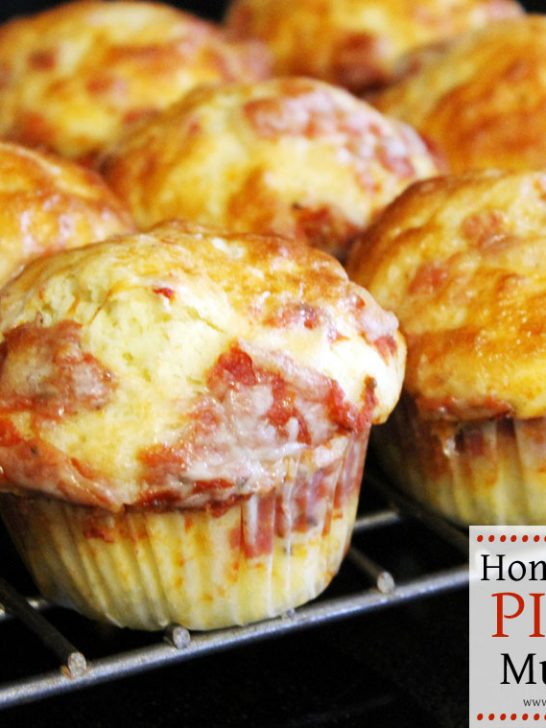 Homemade Pizza Muffins: Ready to Eat in 30 Minutes!