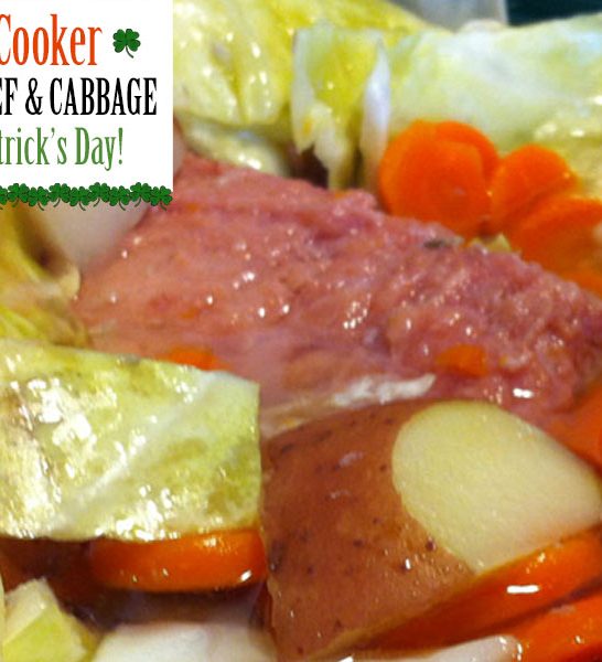 Slow Cooker Corned Beef and Cabbage Recipe