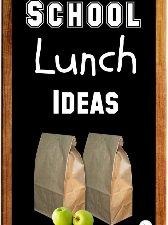 School Lunch Ideas for the Whole Week