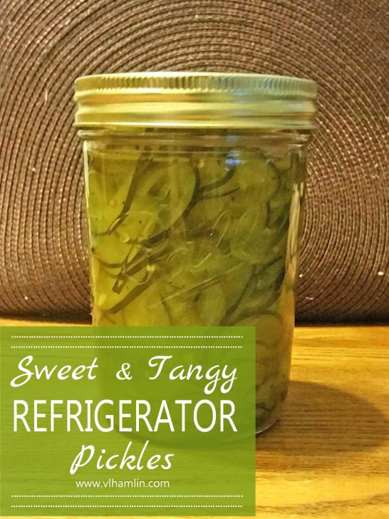 Sweet & Tangy Refrigerator Pickles