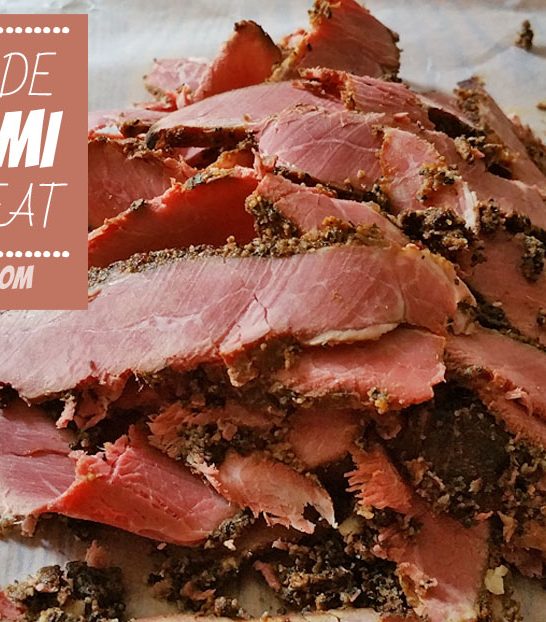 Homemade Pastrami Lunch Meat