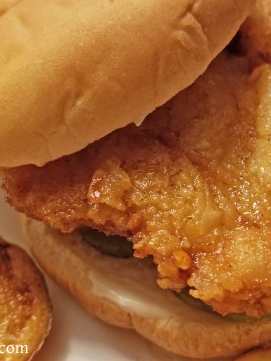 Southern Fried Chicken Sandwich With a Secret Ingredient!