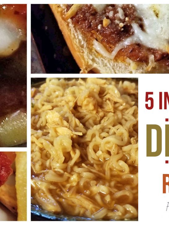 5 Ingredient Dinner Recipes You Can Make in Minutes
