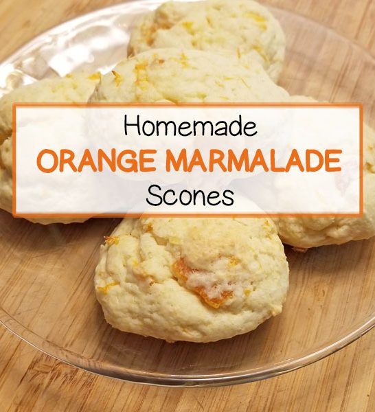 Orange Marmalade Scones
