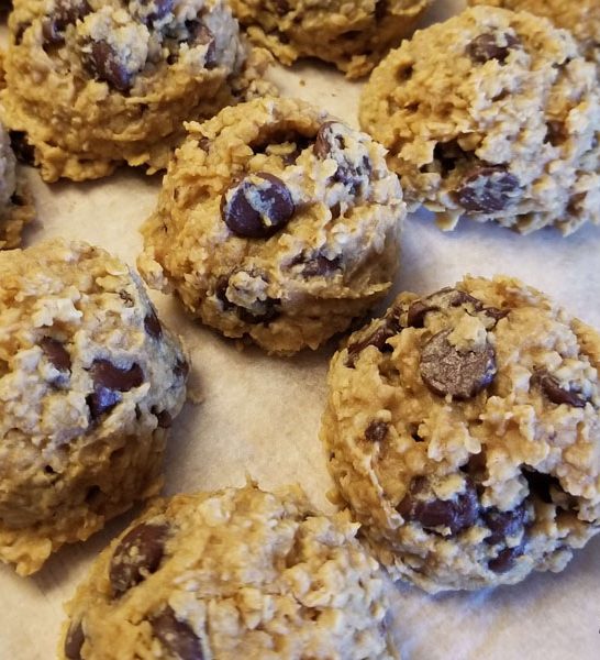 Chocolate Chip Oatmeal Breakfast Cookies