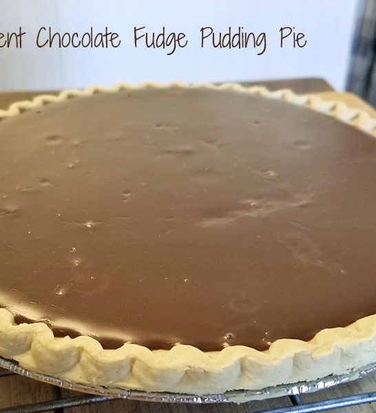 Chocolate Fudge Cream Pie with Just 3 Ingredients!