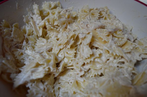 4 ingredient pasta mixed